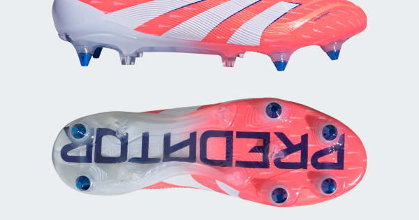 Chuteira Sem Cadarços Predator Elite Soft Ground - Laranja adidas