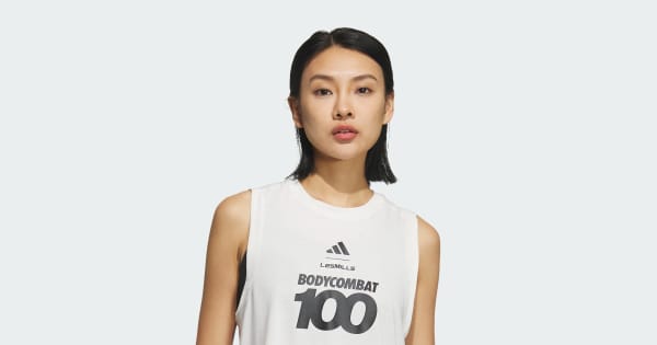 アディダス ノースリーブTシャツ - ホワイト | アディダス ジャパン