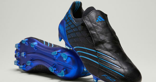 冷凍S100 PS100 F50 adidas F50 Elite Spider Firm Ground Cleats - Blue | Free Shipping