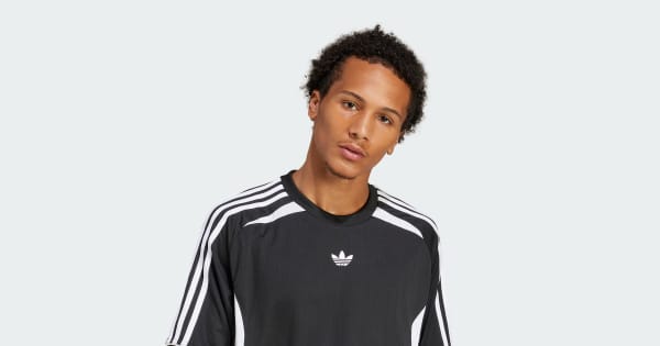 アディダス アディカラー チームガイスト 半袖Tシャツ - ブラック