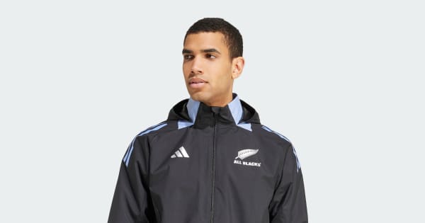 adidas All Blacks Rugby All-Weather Jacket - Black | adidas