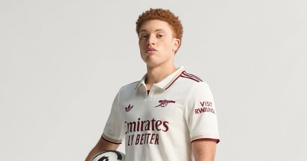 adidas Arsenal 25/26 Third Authentic Jersey - White | Free