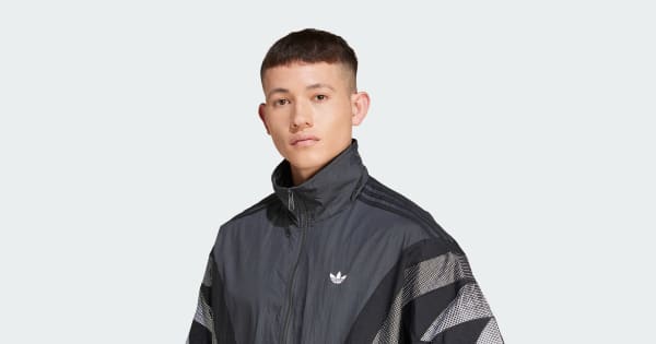 adidas Premium Track Top - Black | Free Shipping with adiClub