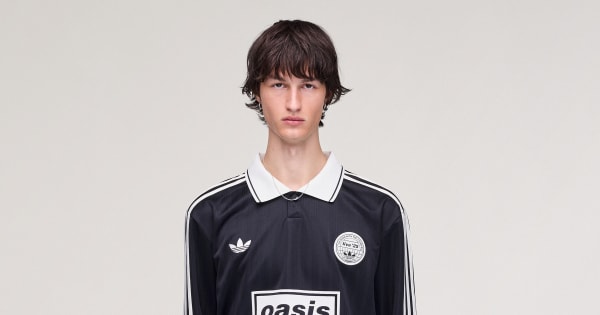 adidas TOUR JACQUARD STRIPE JERSEY LONG SLEEVE - Black | adidas UK