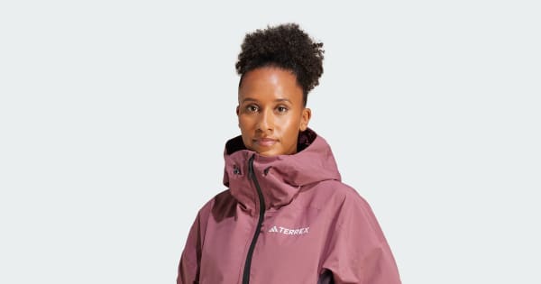 adidas Terrex Xperior 2L Lined RAIN.RDY Anorak - Bordo | adidas