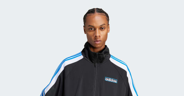 adidas Adicolor Adibreak Track Top - Black | Free Shipping with