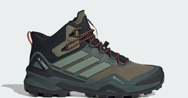 adidas Terrex Skychaser Mid GORE-TEX Hiking Sneakers - Green