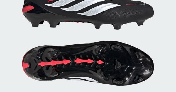 adidas Predator League Firm Ground Football Boots - Black | Free
