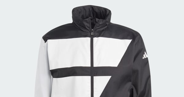 アディダス チームウェア ウーブン テニスジャケット - ブラック
