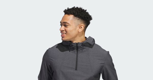 adidas Ultimate365 Anorak - Black | Free Shipping with