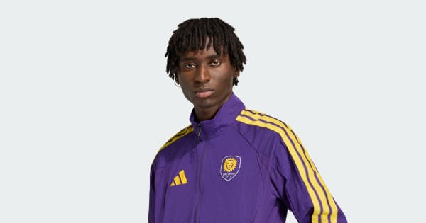 adidas Orlando City SC Anthem Jacket - Purple | Free Shipping with