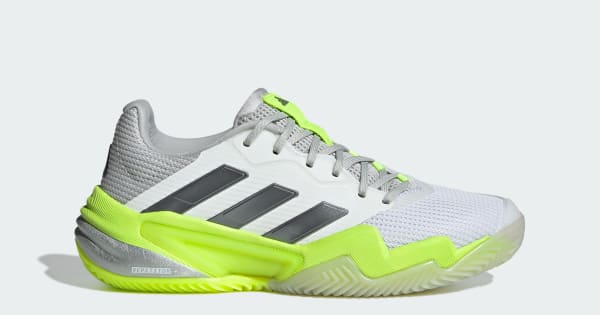 Zapatillas Barricade 13 para Tenis en Arcilla - Blanco adidas