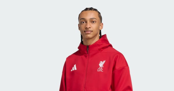 adidas Liverpool FC ADIDAS Z.N.E. Anthem Ceket - Kırmızı | adidas
