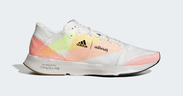 スパイク・シューズ adidas Adizero x Allbirds 2.94 KG CO2e