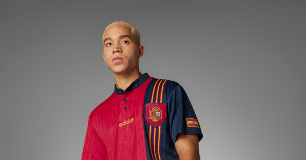 Camisa 1 Espanha 1996 - Vermelho adidas | adidas Brasil