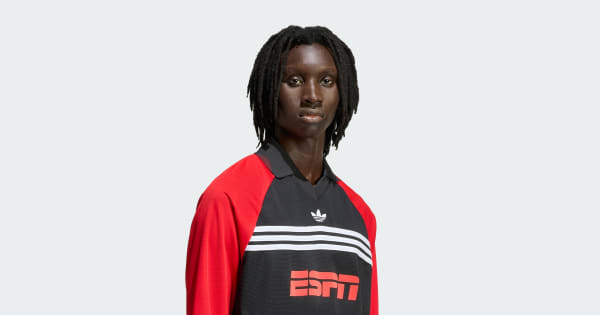 adidas SPONSORED ARCHIVE LONGSLEEVE TEE - Black | Free Shipping