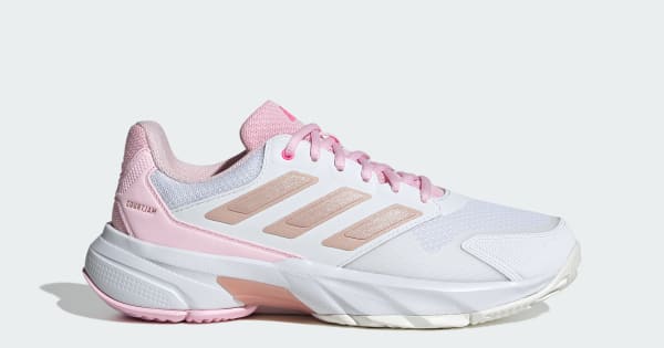 adidas Courtjam Control 3 Tenis Ayakkabısı - Beyaz | adidas Türkiye