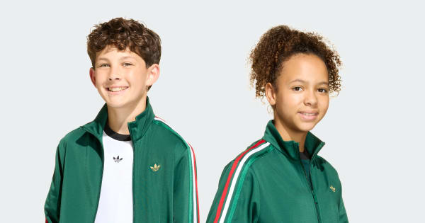 adidas FIREBIRD LOOSE TRACK TOP - Green | Free Shipping with adiClub