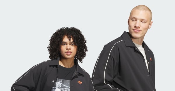 adidas Originals コーチジャケット - ブラック | アディダス