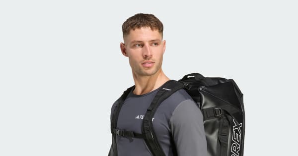 adidas Terrex RAIN.RDY Expedition Duffel Bag Medium - 70L - Black