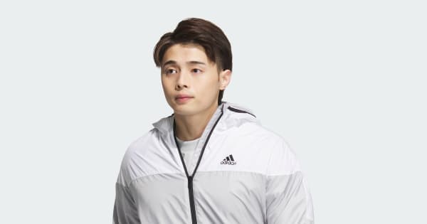 HUITIEME（ウィッテム）ウィンドブレーカー グレー/ホワイト 新品タグ付き HUITIEME（ウィッテム）ウィンドブレーカー グレー/ホワイト 新品タグ