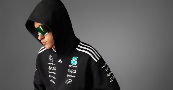 adidas Mercedes AMG Petronas Formula One Team Hoodie Schwarz
