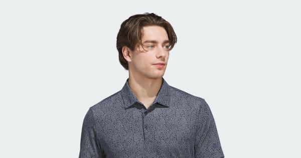 adidas Ultimate365 Mini Bunker Polo Shirt - Blue | Free Shipping