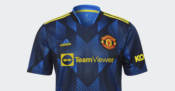 adidas Manchester United 21/22 Third Jersey - Blue | Free Shipping