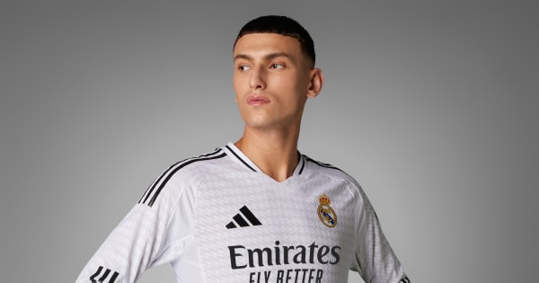 アディダス レアル・マドリード 24/25 長袖ホーム オーセンティック