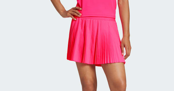 adidas Club pleated skirt - Pink | adidas UK