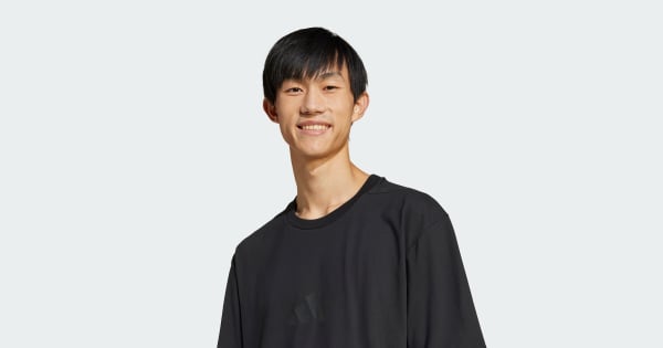 adidas Z.N.E. Loose-Fit Tee - Black | Free Shipping with adiClub