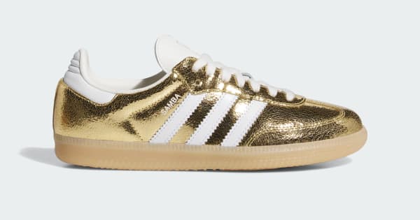 adidas Samba OG Shoes - Gold | Free Shipping with adiClub | adidas US