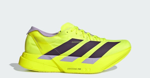 adidas Adizero Adios Pro 4 Shoes - Yellow | Free Shipping with