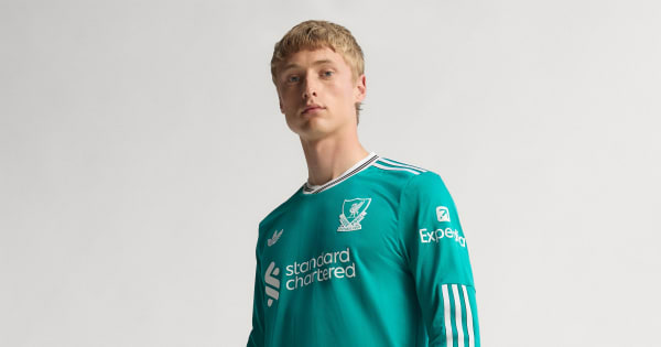 adidas Liverpool FC 25/26 Authentiek Derde Shirt met Lange Mouwen