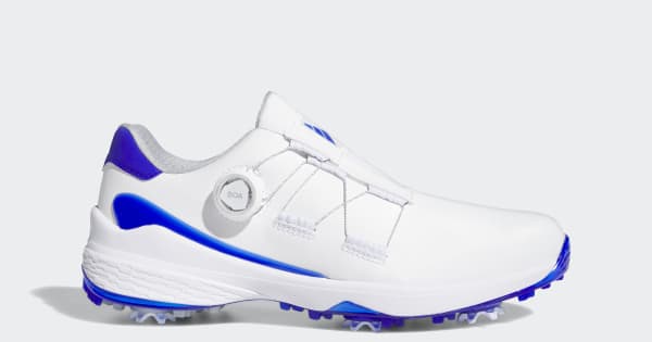 adidas ゴルフシューズ ホワイト/ルシッドブルーアディダス ゼッドジー23 adidas（アディダス） ゴルフシューズ ZG23 ゼッドジー23 ボア GY9715