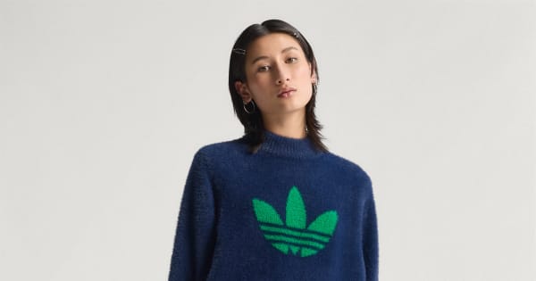 Originals_Trefoil_Sweater_Blue