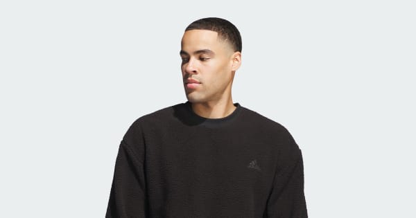 adidas Coze Pullover Sweater - Black | Free Shipping with adiClub