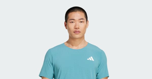 Adizero_Running_Tee_Turquoise_