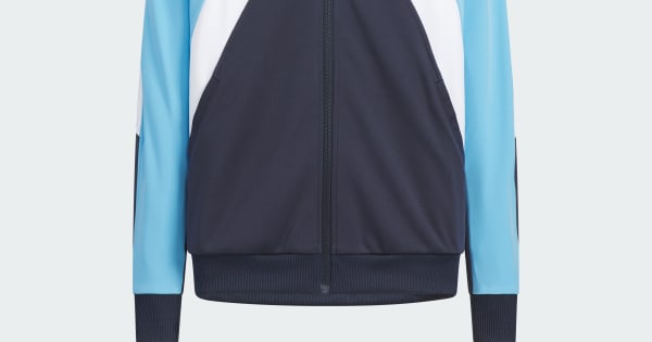 アディダス エッセンシャルズ カラーブロック WU ジャケット キッズ