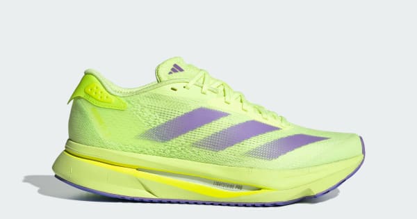 【adidas】ADIZERO SL2 ライトスパイク　メンズ　ネオンイエロー Zapatillas_de_Running_Adizero_