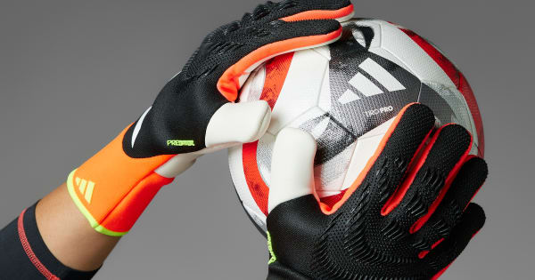 adidas Predator Pro Goalkeeper Gloves - Black | Free Shipping with