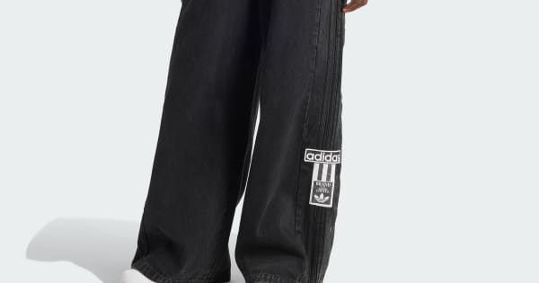 アディダス アディブレイク デニムジーンズ - ブラック アディダス アディブレイク デニムジーンズ - ブラック