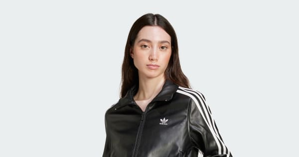 アディダス ファイヤーバード プレザー トラックトップ - ブラック