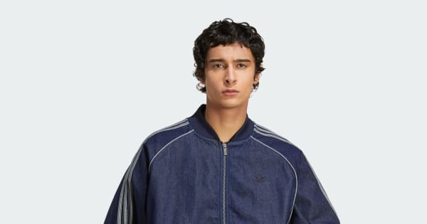 アディダス SST アディカラー ルーズ SST デニム ストーン - ブルー