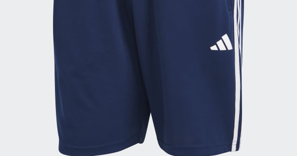 adidas Train Essentials Piqué 3-Stripes Training Shorts Blue Free  Shipping with adiClub adidas US