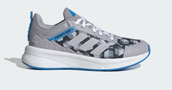 irurun ADIDAS MINECRAFT FORTARUN 4.0 SHOE JUNIOR - Grey | Free Shipping