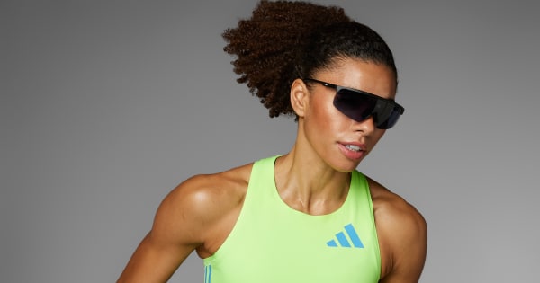 アディダス Road to Records クロップトップ - グリーン | アディダス