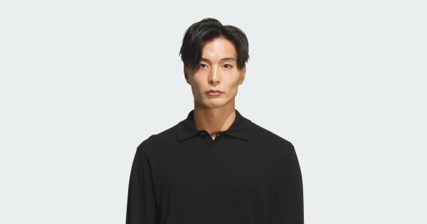 アディダス 【ゴルフ】ニットポロシャツ - ブラック | アディダス ジャパン