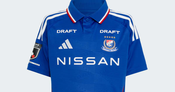 アディダス 横浜F・マリノス 25 ホームユニフォーム キッズ - ブルー