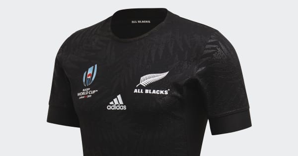 adidas All Blacks Rugby World Cup Y-3 Home Performance Jersey Black  adidas New Zealand